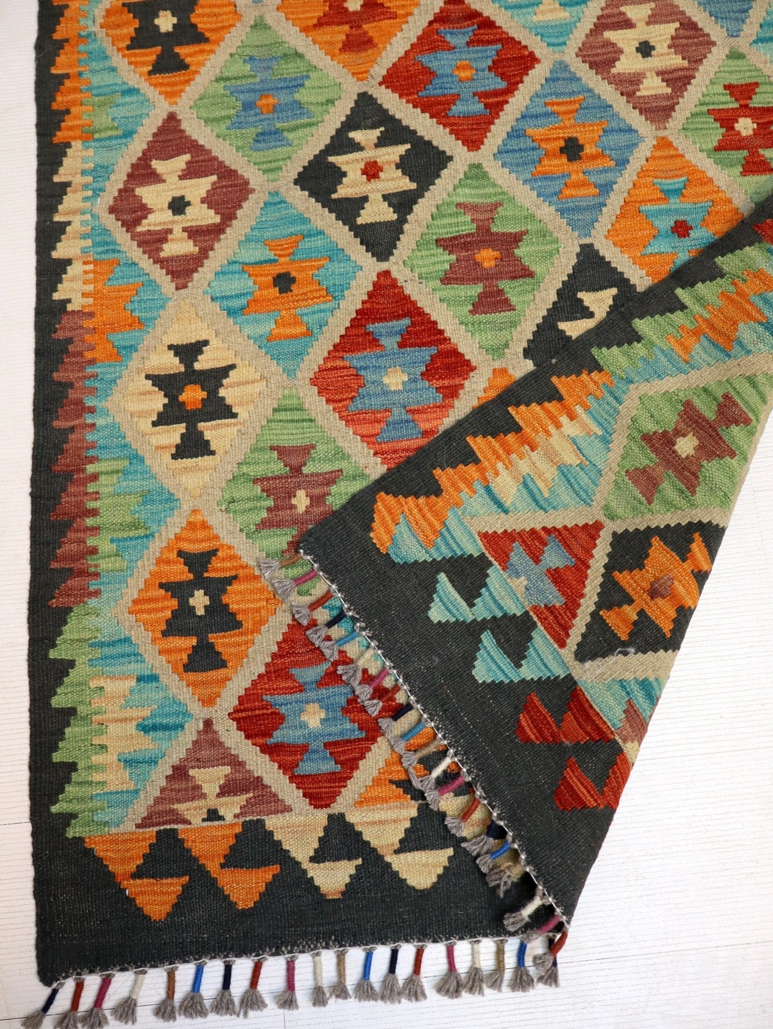 Afghan Maimana Kilim Rug | 2' 9" x 4' 2" Rug the Rock