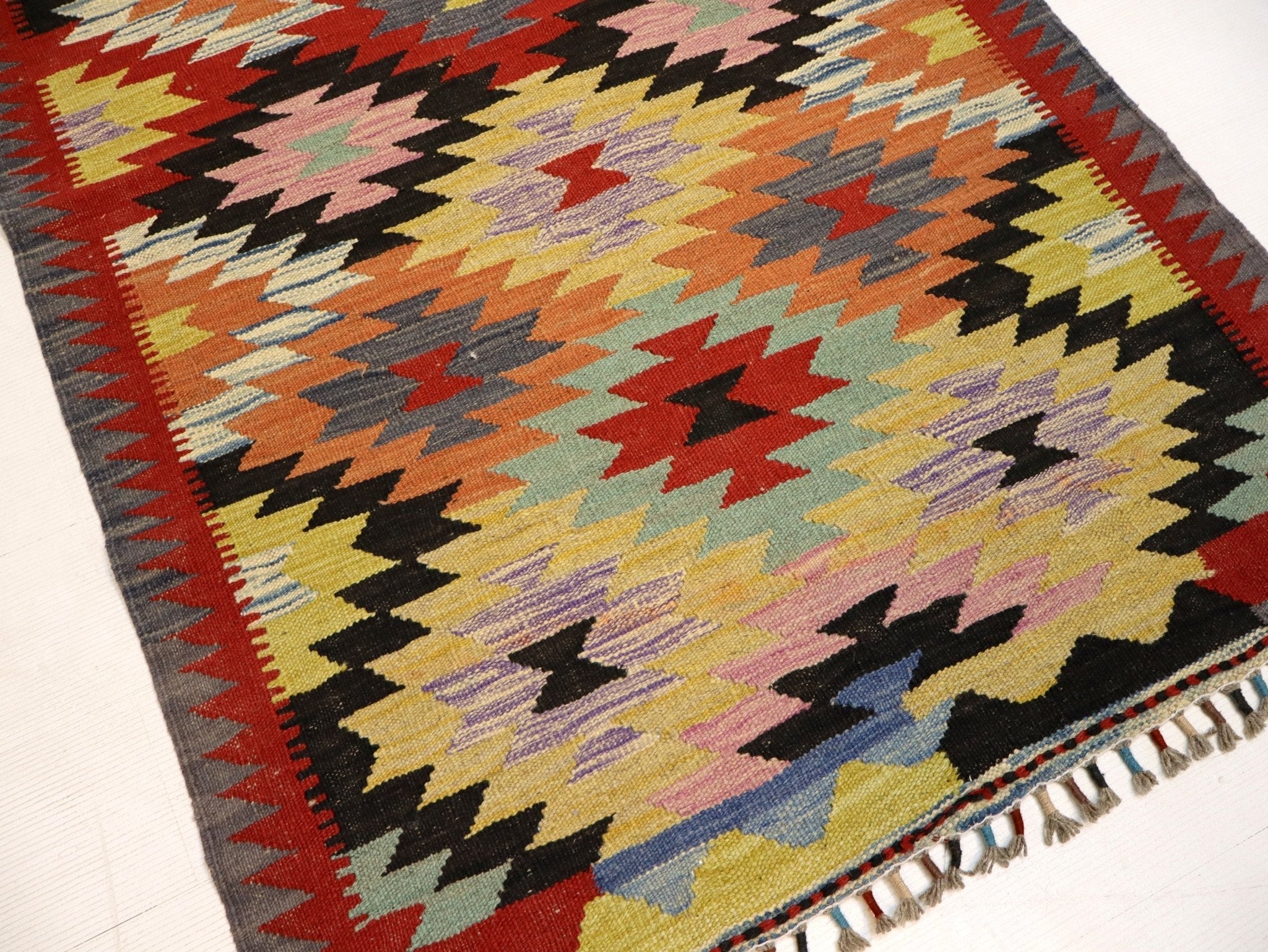 Afghan Maimana Kilim Rug | 3' 3" x 5' 1" Rug the Rock