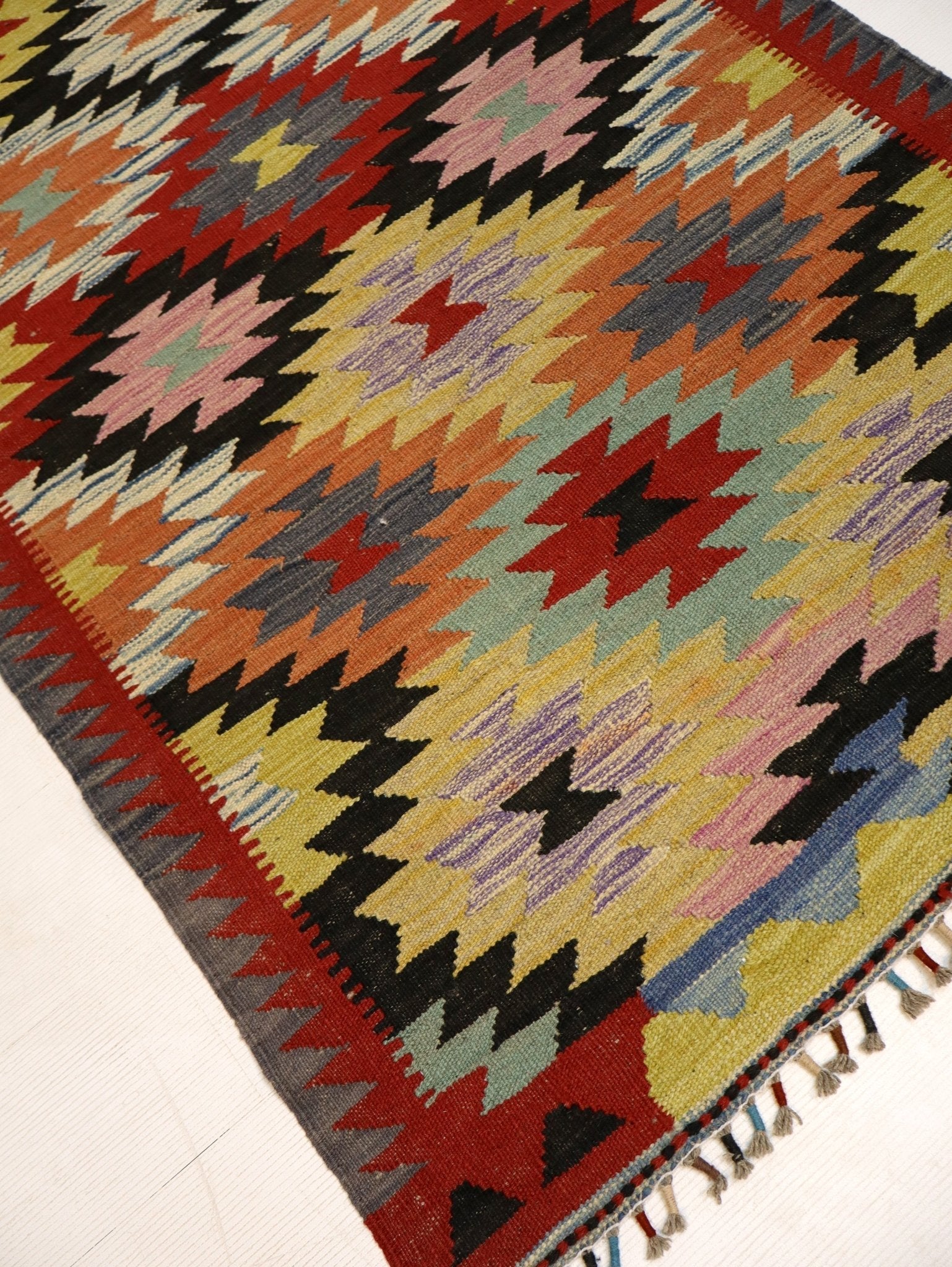 Afghan Maimana Kilim Rug | 3' 3" x 5' 1" Rug the Rock
