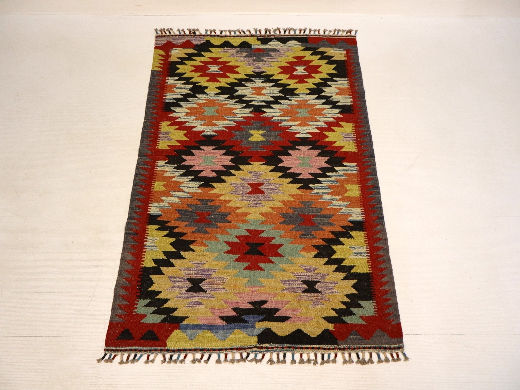 Afghan Maimana Kilim Rug | 3' 3" x 5' 1" Rug the Rock