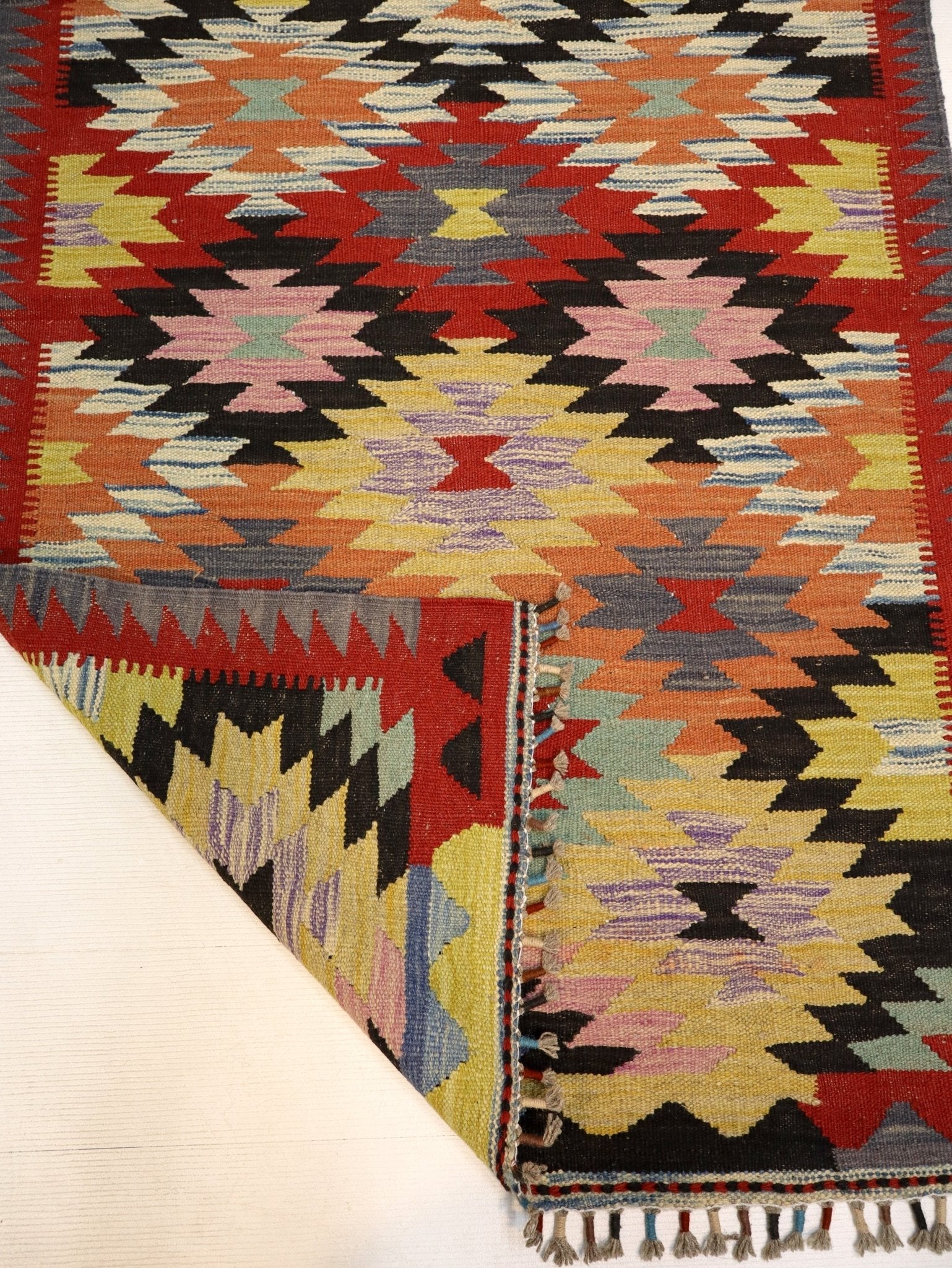 Afghan Maimana Kilim Rug | 3' 3" x 5' 1" Rug the Rock