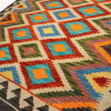 Afghan Maimana Kilim Rug | 3' 4" x 5' - Rug the Rock - available
