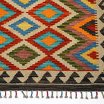 Afghan Maimana Kilim Rug | 3' 4" x 5' - Rug the Rock - available