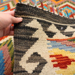 Afghan Maimana Kilim Rug | 3' 4" x 5' - Rug the Rock - available