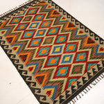 Afghan Maimana Kilim Rug | 3' 4" x 5' - Rug the Rock - available