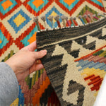 Afghan Maimana Kilim Rug | 3' 4" x 5' - Rug the Rock - available