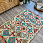 Afghan Maimana Kilim Rug | 3' 5" x 5' 1" - Rug the Rock