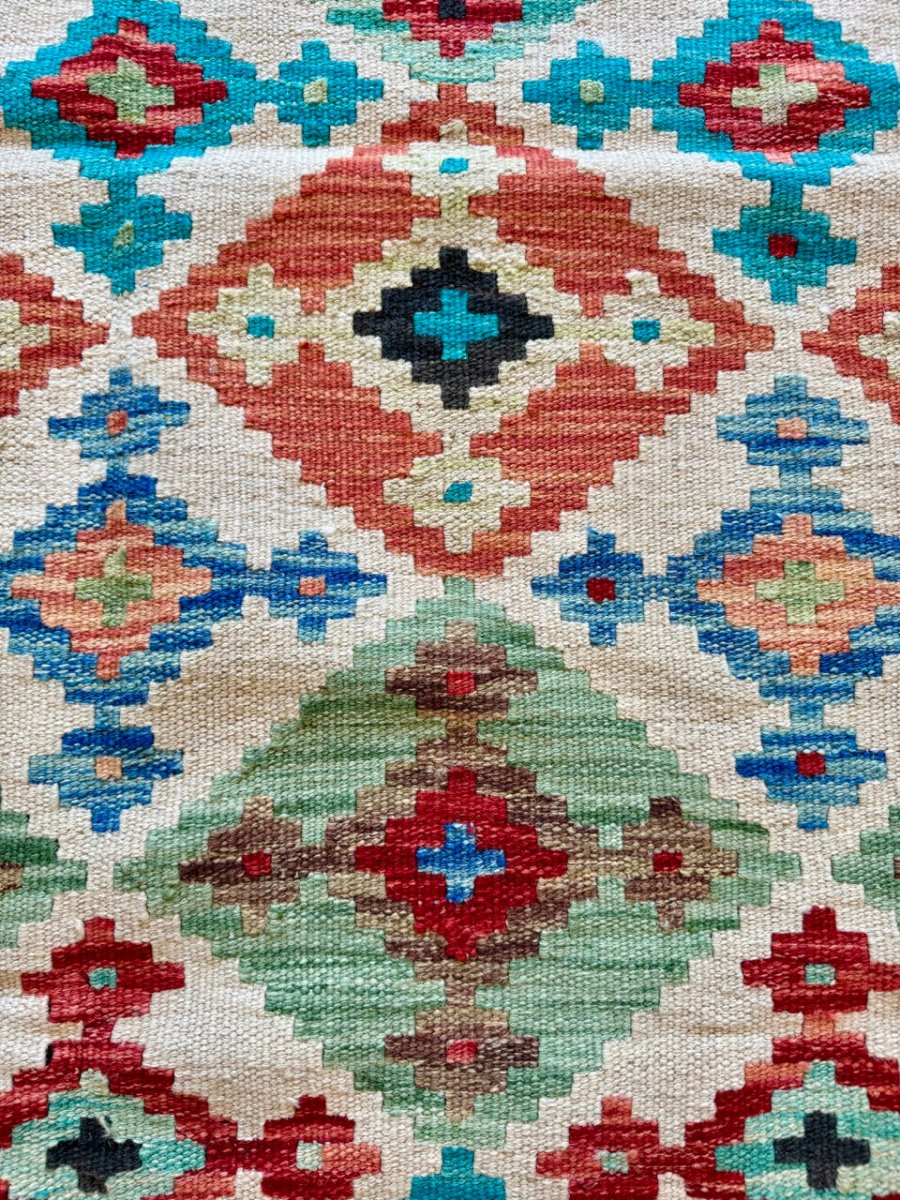 Afghan Maimana Kilim Rug | 3' 5" x 5' 1" - Rug the Rock