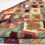 Afghan Maimana Kilim Rug | 3' 5" x 6' 8" - Rug the Rock - available