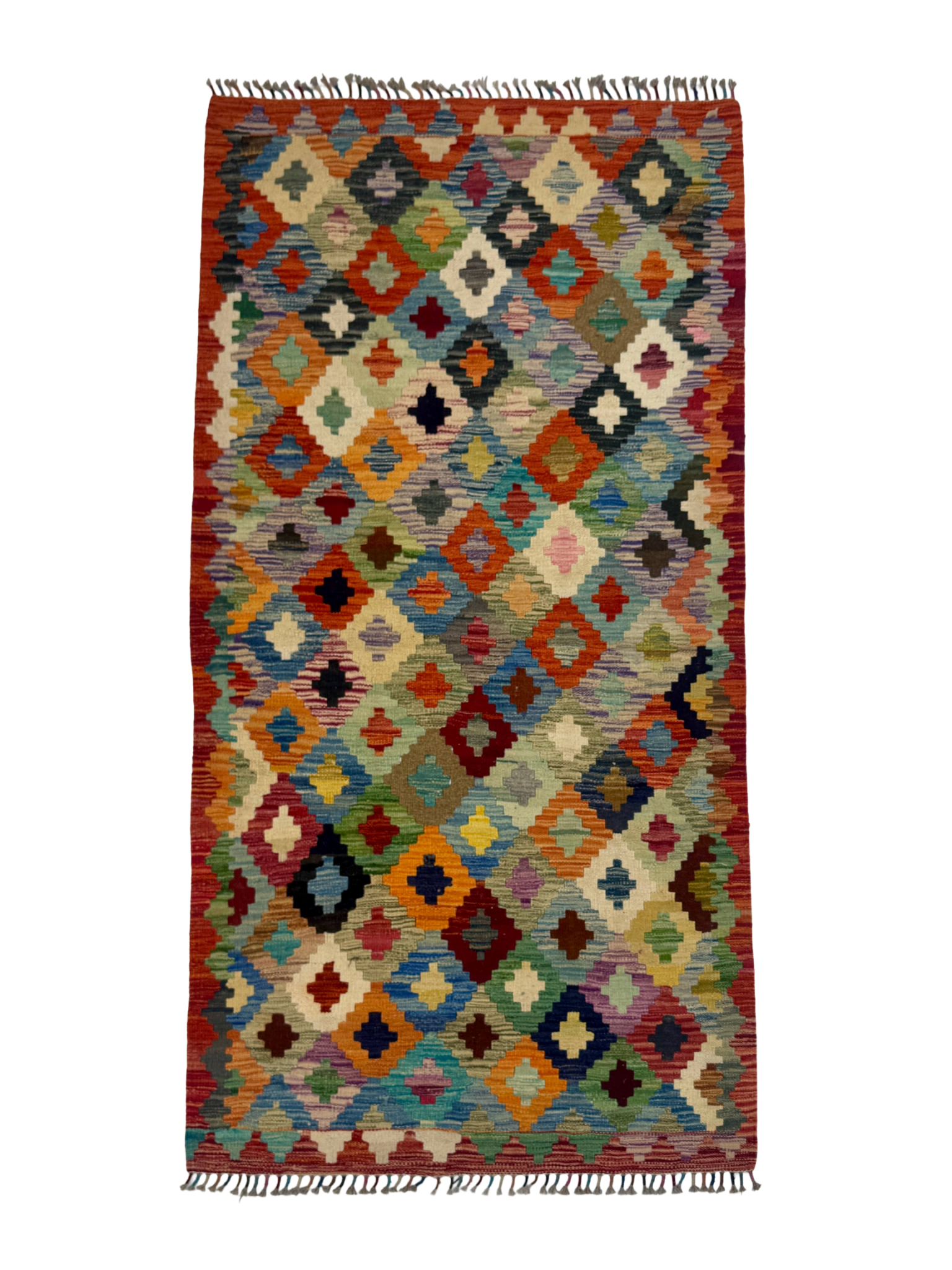 Afghan Maimana Kilim Rug | 3' 5" x 6' 8" - Rug the Rock - available