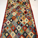 Afghan Maimana Kilim Rug | 3' 5" x 6' 8" - Rug the Rock - available