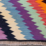 Afghan Maimana Kilim Rug | 3' 6" x 5' - Rug the Rock - available