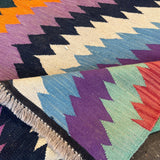Afghan Maimana Kilim Rug | 3' 6" x 5' - Rug the Rock - available
