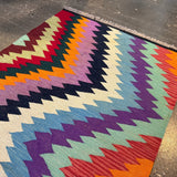 Afghan Maimana Kilim Rug | 3' 6" x 5' - Rug the Rock - available