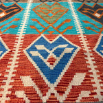 Afghan Maimana Kilim Rug | 4' 1" x 5' 9" - Rug the Rock - available