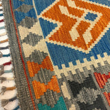 Afghan Maimana Kilim Rug | 4' 1" x 5' 9" - Rug the Rock - available