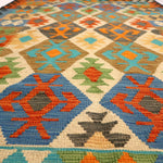 Afghan Maimana Kilim Rug | 4' 2" x 6' 6" - Rug the Rock - available