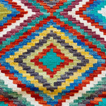 Afghan Maimana Kilim Rug | 5' 1" x 6' 5" - Rug the Rock