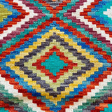 Afghan Maimana Kilim Rug | 5' 1" x 6' 5" - Rug the Rock