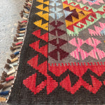Afghan Maimana Kilim Rug | 5' 5" x 7' 3" - Rug the Rock - available