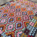 Afghan Maimana Kilim Rug | 5' 5" x 7' 3" - Rug the Rock - available