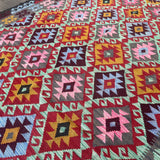 Afghan Maimana Kilim Rug | 5' 5" x 7' 3" - Rug the Rock - available