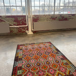 Afghan Maimana Kilim Rug | 5' 5" x 7' 3" - Rug the Rock - available
