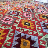 Afghan Maimana Kilim Rug | 5' 5" x 7' 3" - Rug the Rock - available