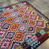 Afghan Maimana Kilim Rug | 5' 5" x 7' 3" - Rug the Rock - available
