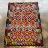 Afghan Maimana Kilim Rug | 5' 5" x 7' 3" - Rug the Rock - available