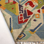 Afghan Maimana Kilim Rug | 5' 7" x 8' 9" - Rug the Rock - available