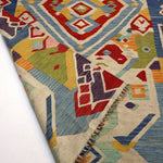 Afghan Maimana Kilim Rug | 5' 7" x 8' 9" - Rug the Rock - available
