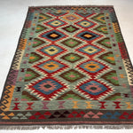 Afghan Maimana Kilim Rug | 5' x 6' 7" - Rug the Rock - available