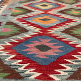 Afghan Maimana Kilim Rug | 5' x 6' 7" - Rug the Rock - available