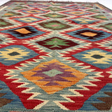Afghan Maimana Kilim Rug | 5' x 6' 7" - Rug the Rock - available