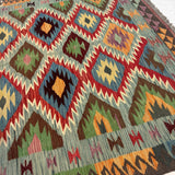 Afghan Maimana Kilim Rug | 5' x 6' 7" - Rug the Rock - available