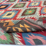 Afghan Maimana Kilim Rug | 5' x 6' 7" - Rug the Rock - available