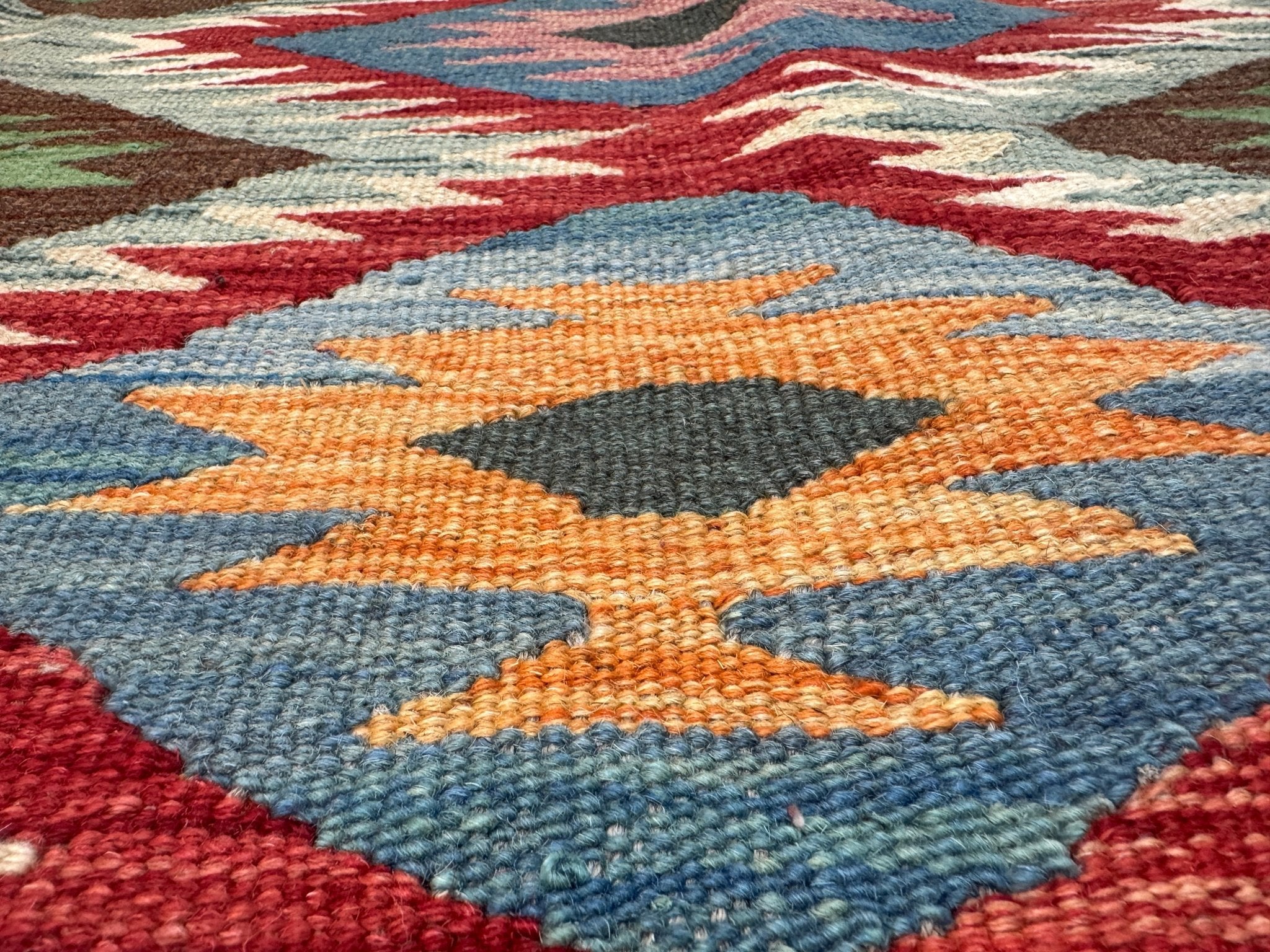 Afghan Maimana Kilim Rug | 5' x 6' 7" - Rug the Rock - available