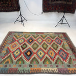 Afghan Maimana Kilim Rug | 5' x 6' 7" - Rug the Rock - available