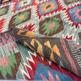 Afghan Maimana Kilim Rug | 5' x 6' 7" - Rug the Rock - available