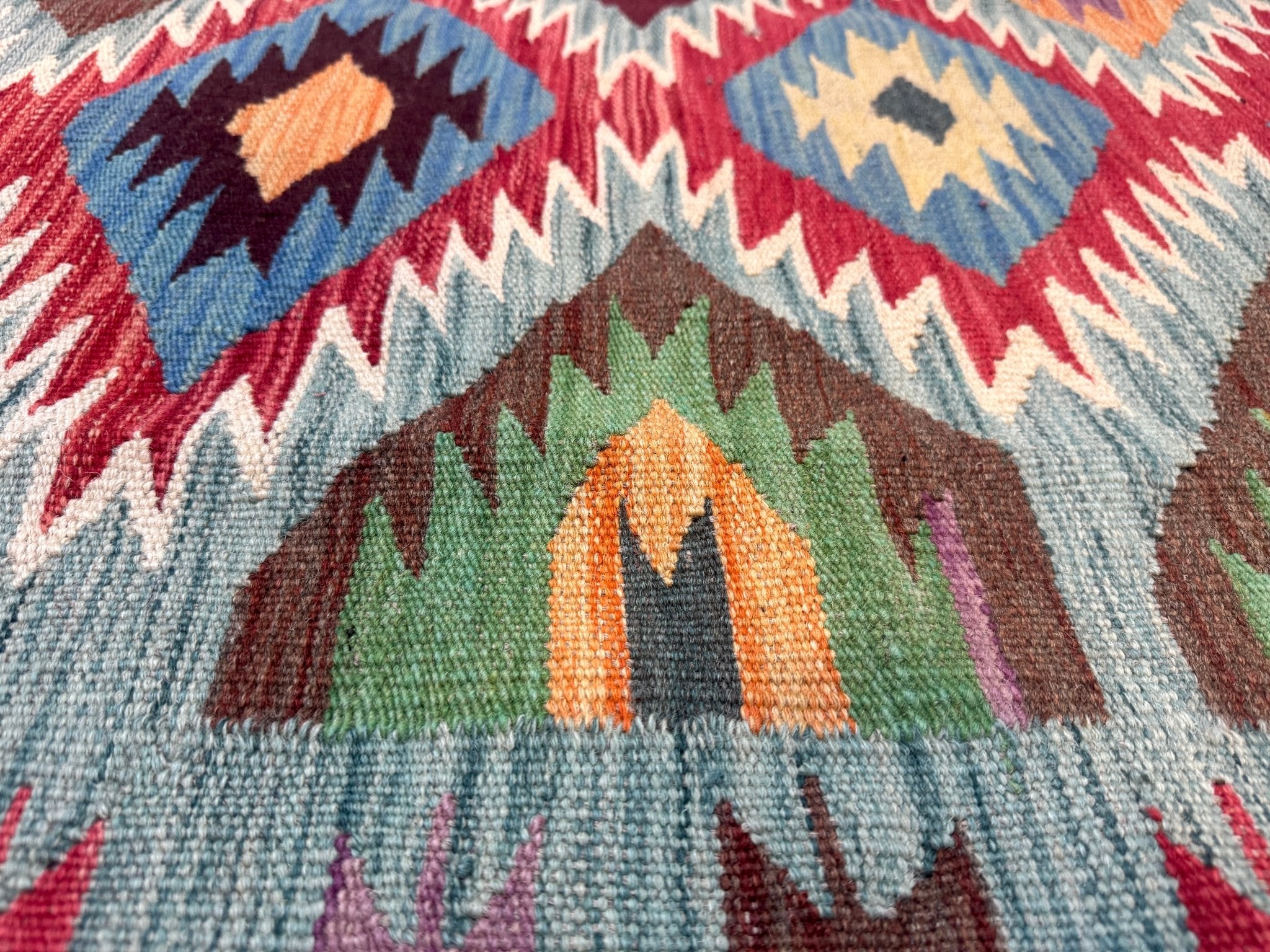 Afghan Maimana Kilim Rug | 5' x 6' 7" - Rug the Rock - available