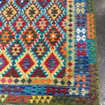 Afghan Maimana Kilim Rug | 6' 10" x 9' 11" - Rug the Rock - available