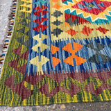Afghan Maimana Kilim Rug | 6' 10" x 9' 11" - Rug the Rock - available