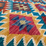 Afghan Maimana Kilim Rug | 6' 10" x 9' 11" - Rug the Rock - available
