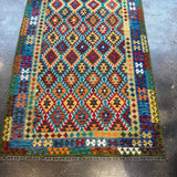 Afghan Maimana Kilim Rug | 6' 10" x 9' 11" - Rug the Rock - available