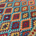 Afghan Maimana Kilim Rug | 6' 10" x 9' 11" - Rug the Rock - available