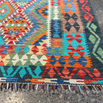 Afghan Maimana Kilim Rug | 6' 6" x 9' 8" - Rug the Rock - available