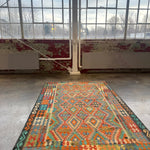 Afghan Maimana Kilim Rug | 6' 6" x 9' 8" - Rug the Rock - available