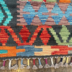 Afghan Maimana Kilim Rug | 6' 6" x 9' 8" - Rug the Rock - available