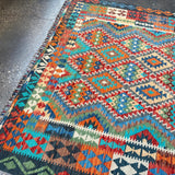 Afghan Maimana Kilim Rug | 6' 6" x 9' 8" - Rug the Rock - available